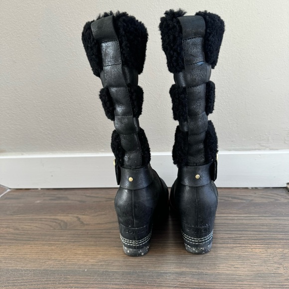 Sorel Helen Holiday Wedge Boots - Picture 4 of 7